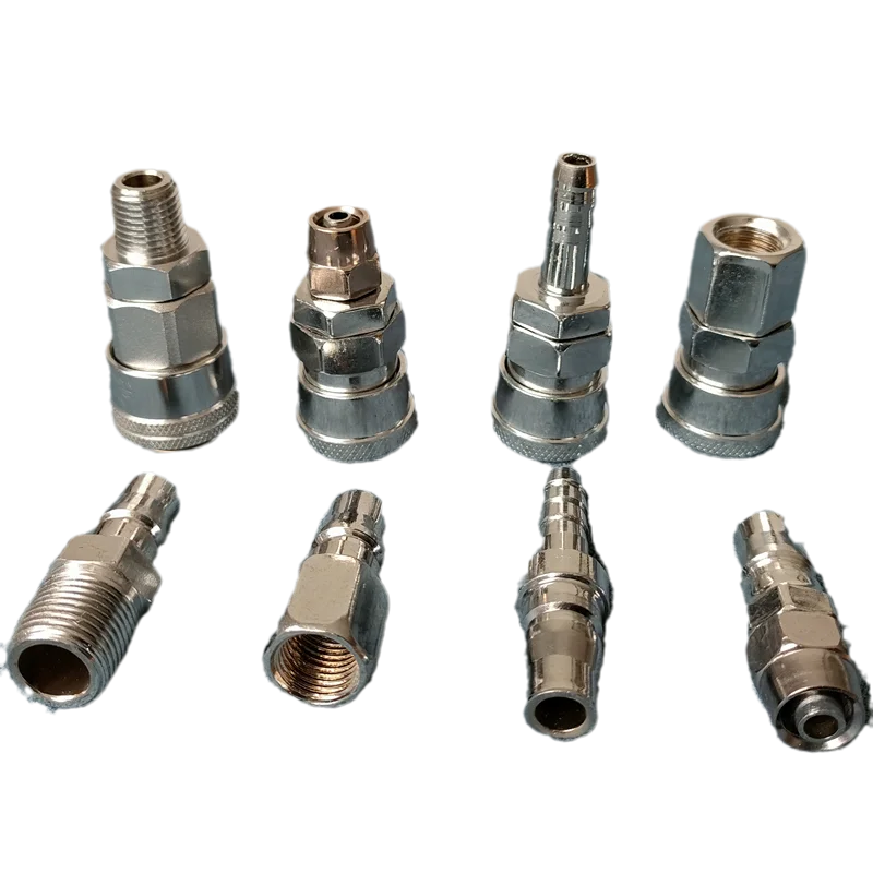 Carbon Stainless Steel Aluminum Hydraulic Hose Fittings Male Quick Connect Steam Oil Hydraulic Quick Coupling Pipe Hittings