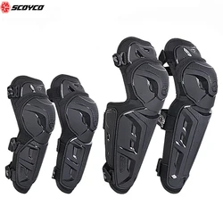 SCOYCO Motocross Motorcycle Knee Pads Protector Equipment Pad Brace Moto MX Knee Braces Mtb Skis Protection Guard Kneepads