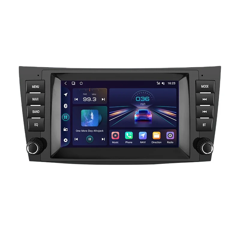 Автомобильная радио-навигация для Mercedes Benz W211 E300 2002-2010