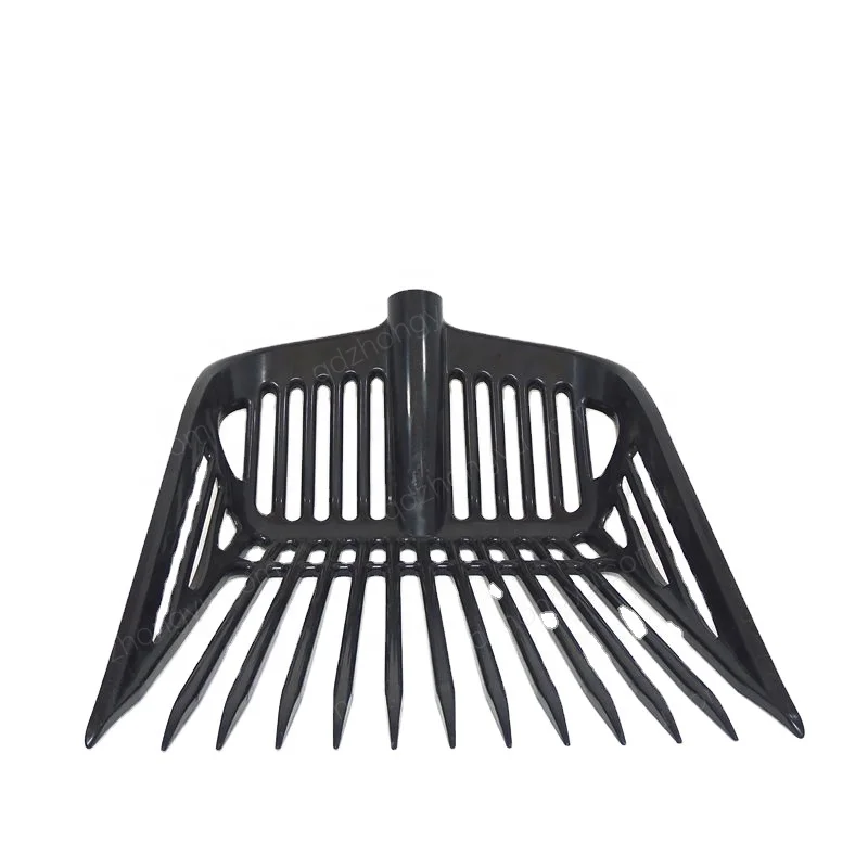 ZY6301- 12 tines Stable Manure Plastic Hay Fork for Stable Using
