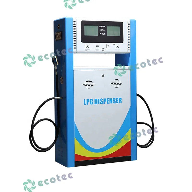 Ecotec Petrol Station Equipment Mobile Lpg Fill Gas Station Fuel Lpg Dispenser