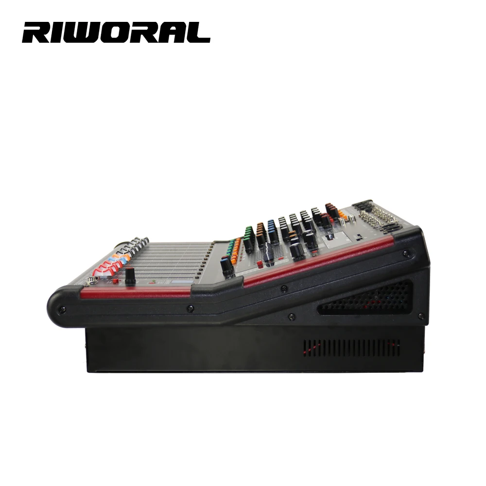 GB8D 8 channel usb interface controller 99 DSP power mixer effect sound console power mixer amplifier