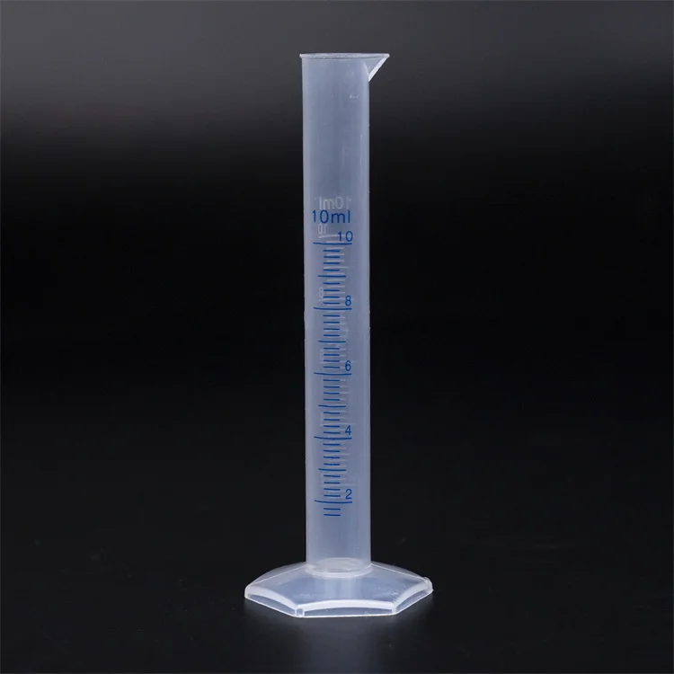 Laboratory 25ml 50ml 100ml 250ml 500ml 1000ml 2000ml plastic graduated measuring cylinder