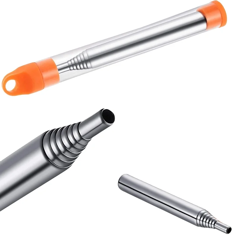 Camping Fire Bellows Collapsible Stainless Steel Outdoor picnic Fire Blower