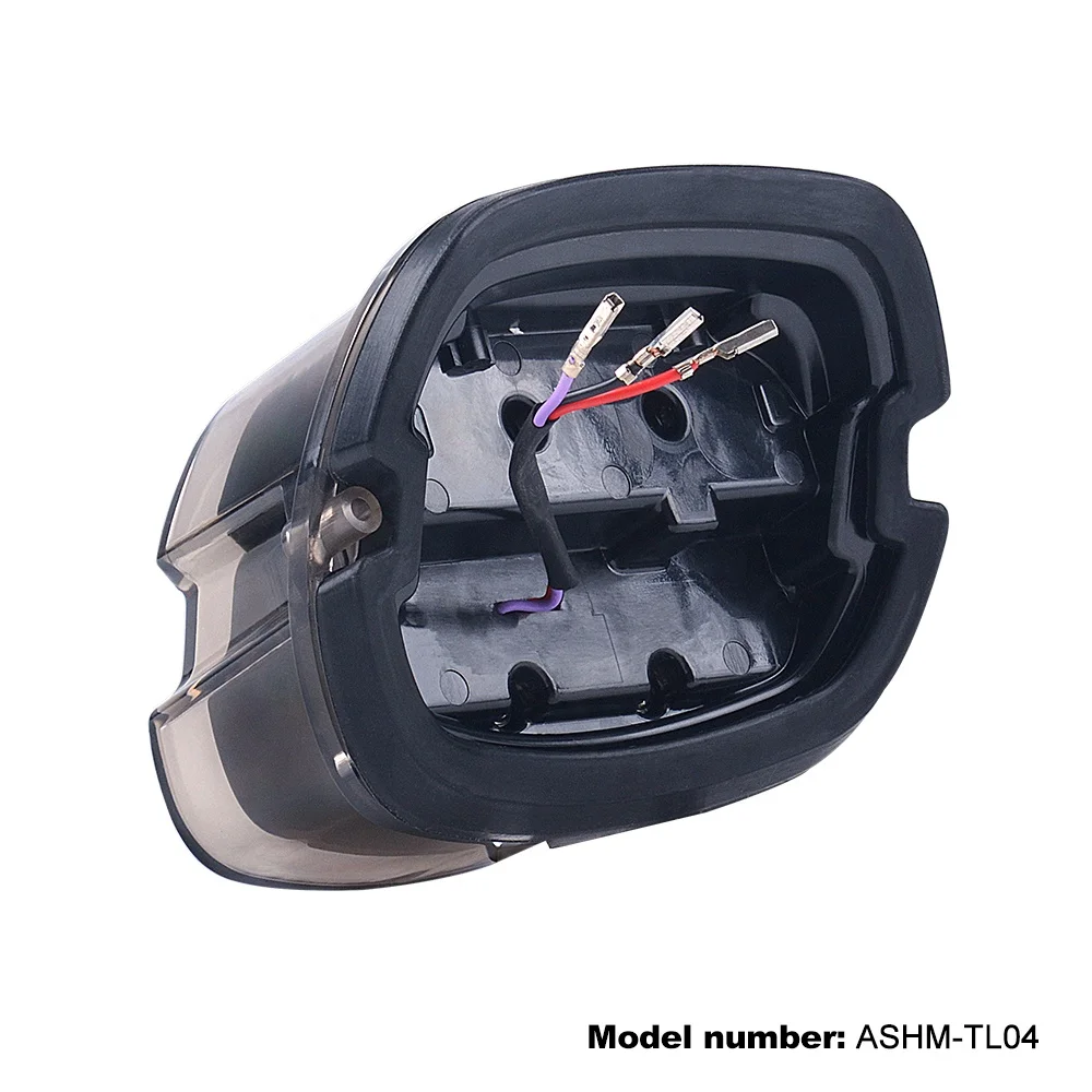 Задний стоп-сигнал поворота мотоцикла 12 В черный и красный