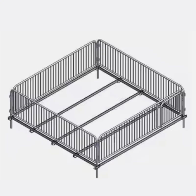 Customizable Animal Cages Pigs Sheep Pigs Sow Pen Conservation Fattening Breeding Separation Featuring Unique Fence Design