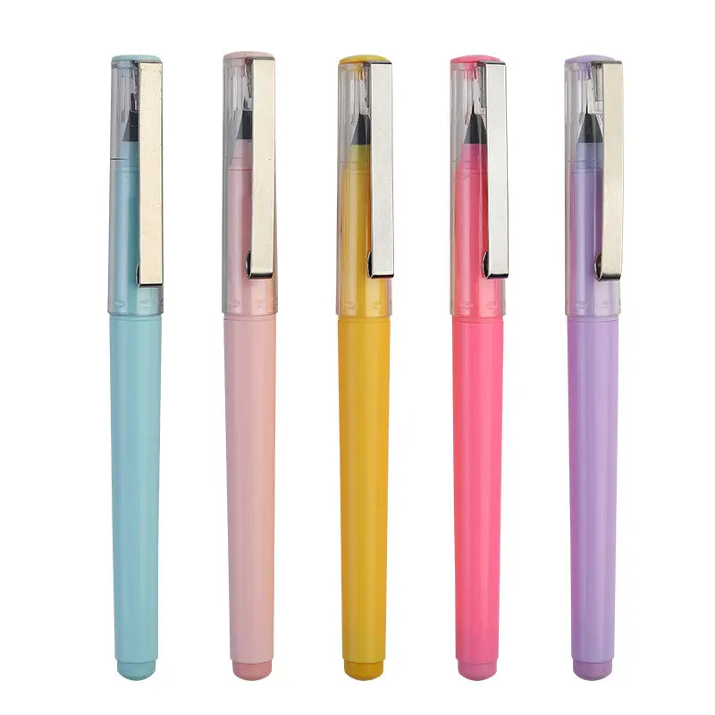 12 colors Custom Promotion School Family Eraser Reusable Infinity Pencil Portable Eternal Pencil Everlasting Pencil for Gift