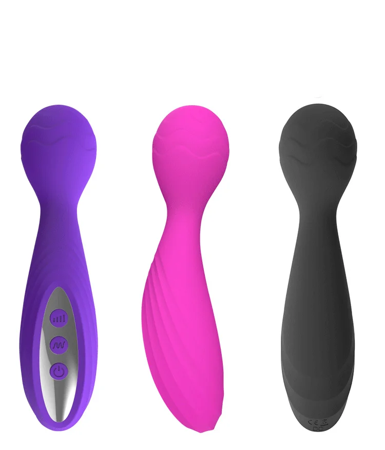 Wholesale G Spot Clitoral Vibrator Sex Toys Vagina Silicone Adult Female Personal Body AV Wand Massager for Women