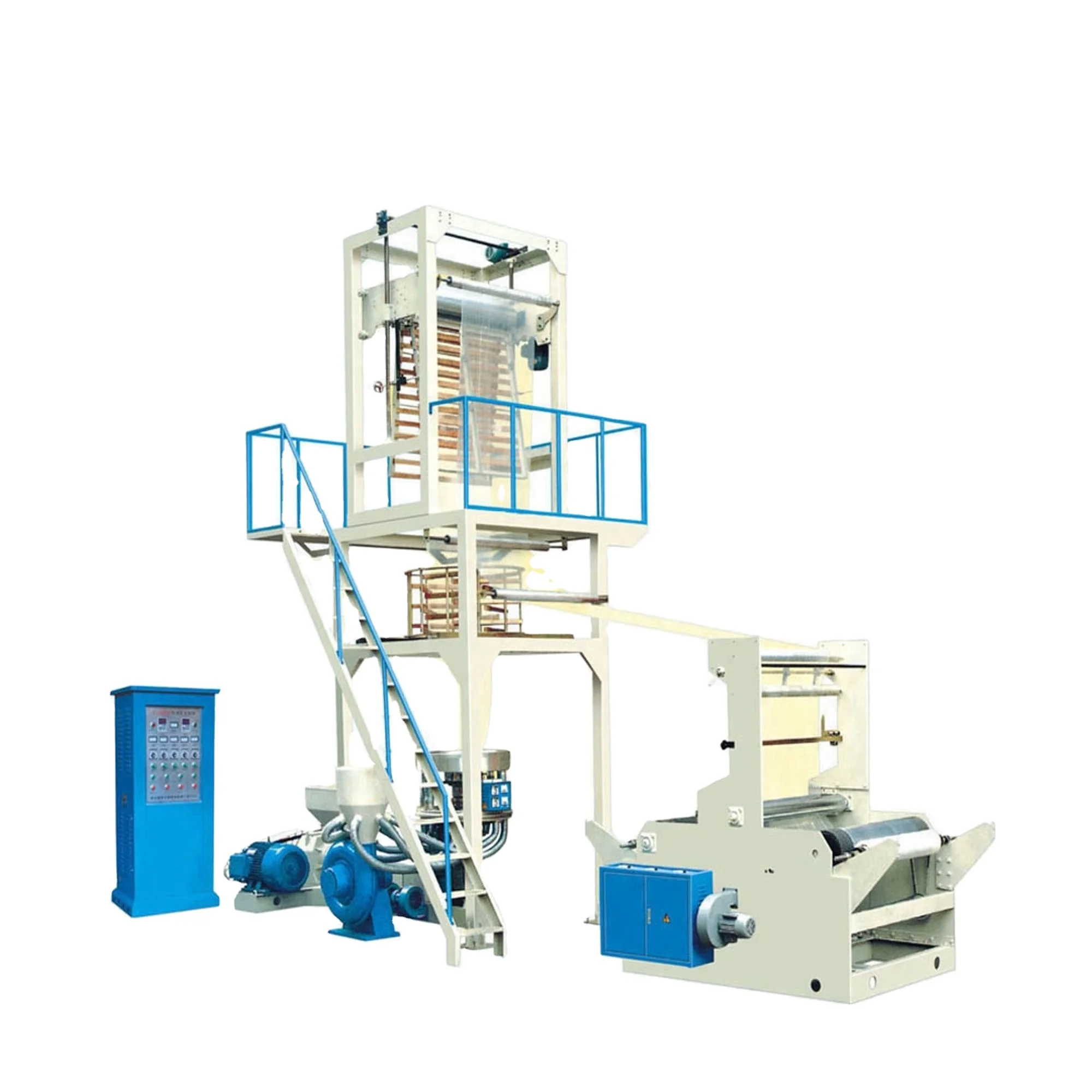 LIFENG биоразлагаемые высокая скорость небольшой поворотной головкой LD PE термоусадочная плёнка из полиэтилена низкой плотности дует цена машины