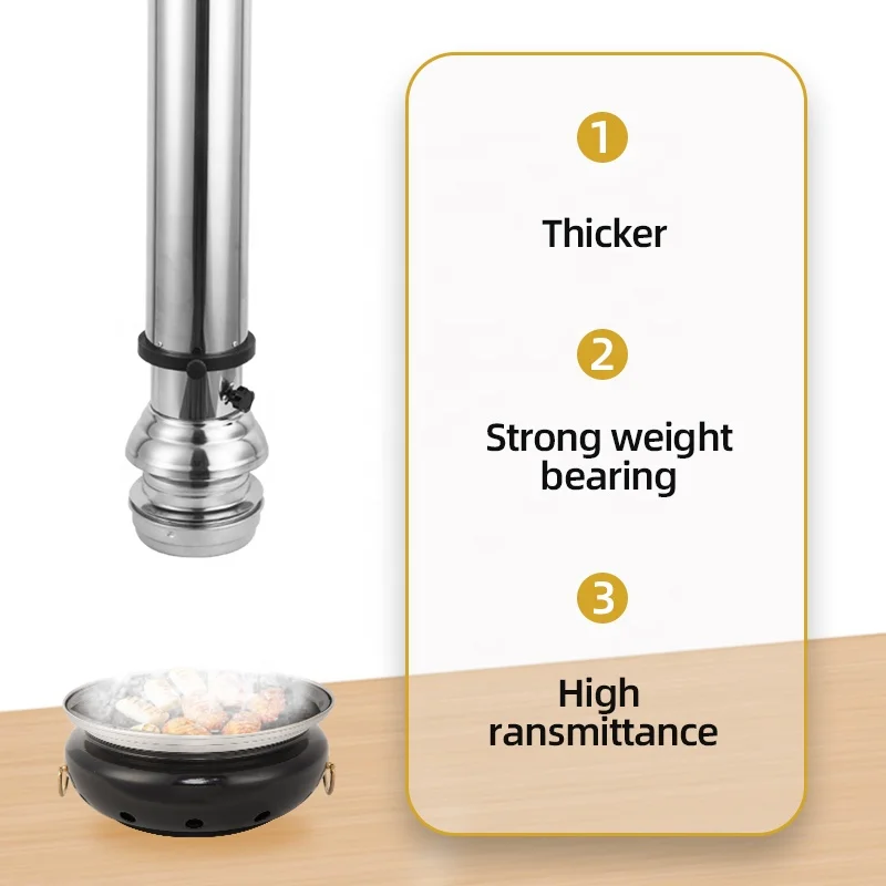 Hot Sale Of Smoke Pipe Commercial Oven Equipment High Quality Smoke Pipe Lifting Exhaust Pipe