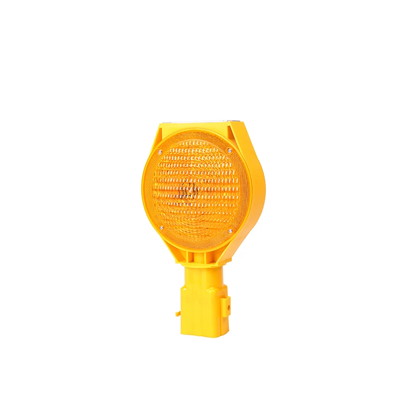 Traffic Caution Pc Lens Solar Led Strobe Lights For Safety Beacon Warning