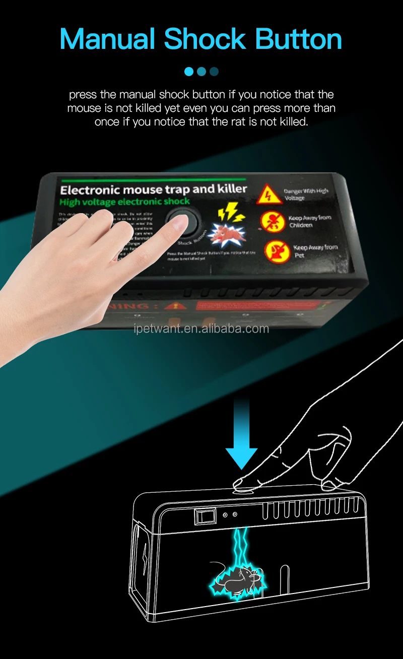 100% убить No-touch удаления светодиодной подсветкой съемный kill Chamber мульти-убить крыса полёвки с бурундуком Смарт мышей убийца управления мышью