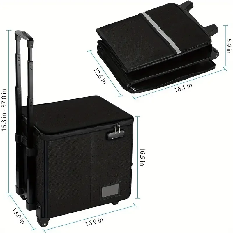 Box File Manufacturers  Fireproof Case Organizer Filling Office Safe Fireproof Document Box With Lock