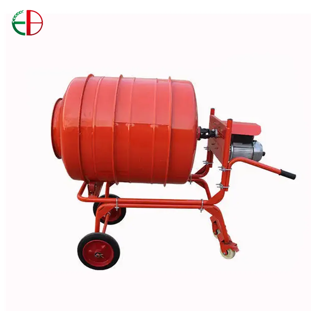 160L small mixer cement mortar mobile mixer hand push drum concrete for construction site