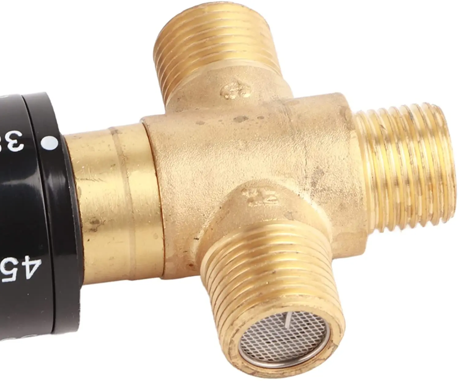 Thermostatic Mixing Valve G1/2 for Shower System Water Temperature Control Hot Cold Water Regulator