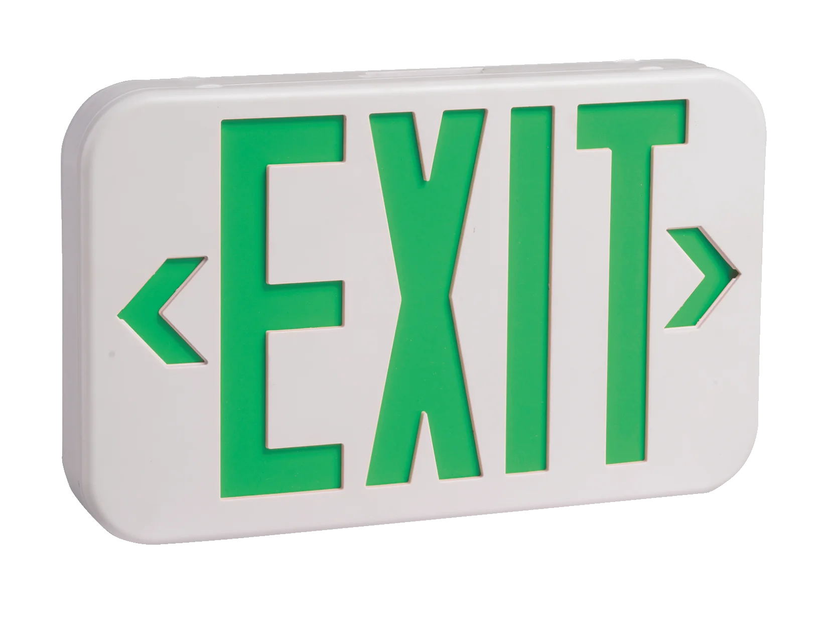 2024 Hot Selling Red/Green Letter ABS Plastic LED Emergency Exit Sign Led Light For USA Market