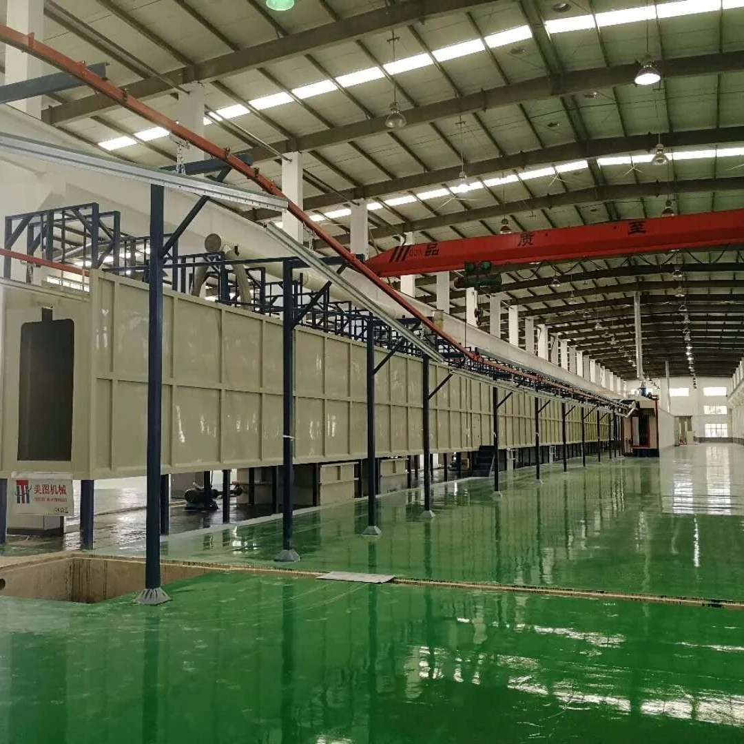 Durable Hot Sell Durable Complete Automatic Aluminum Profile Powder Coating Paint Spray Conveyor Production Machine Line / Plant