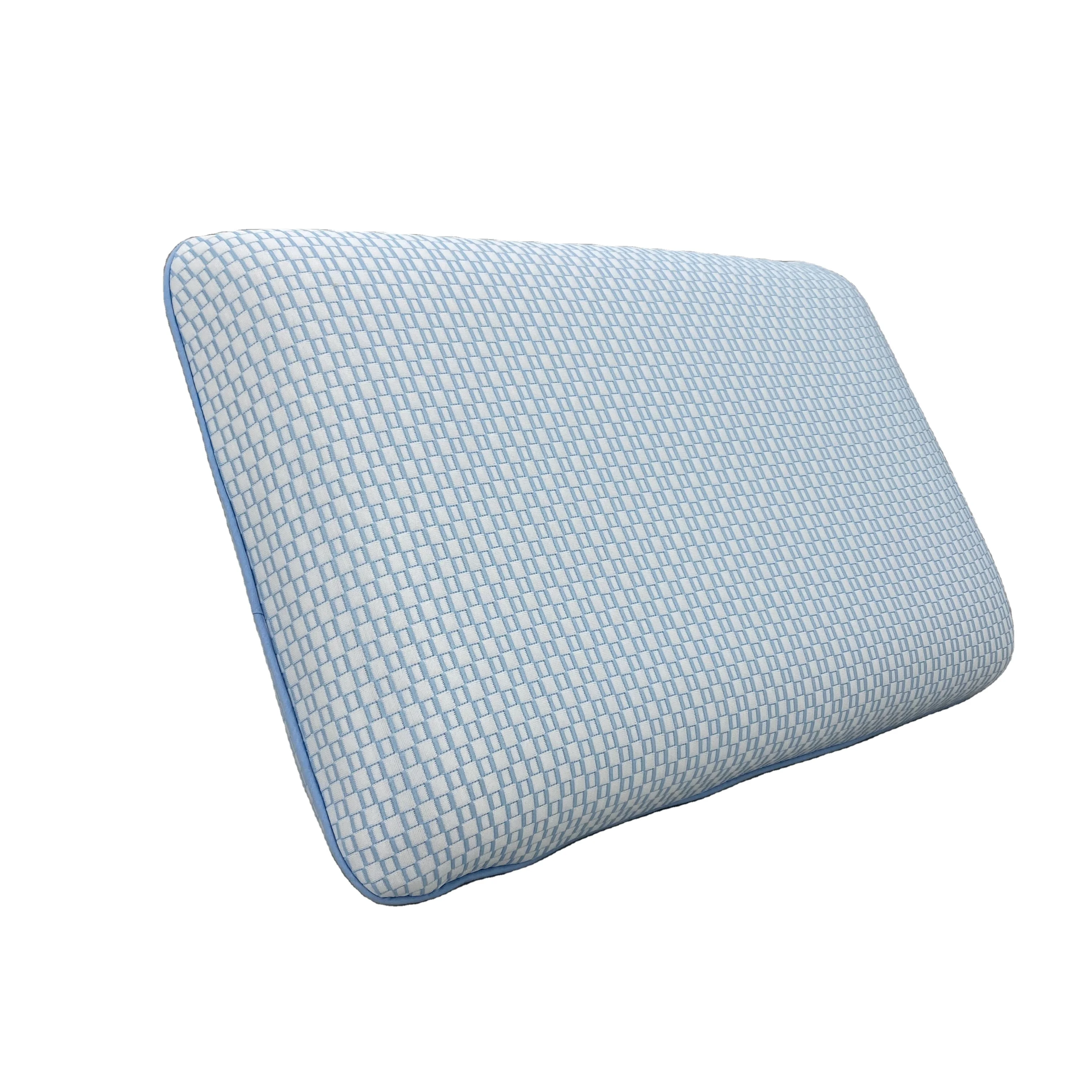 Best healthy neck care cooling cover fiber Neck Bed Memory Foam Pillow For Sleeping