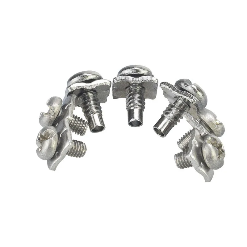 National standard pan head switch combination screw with square gasket second combination screw M3M4