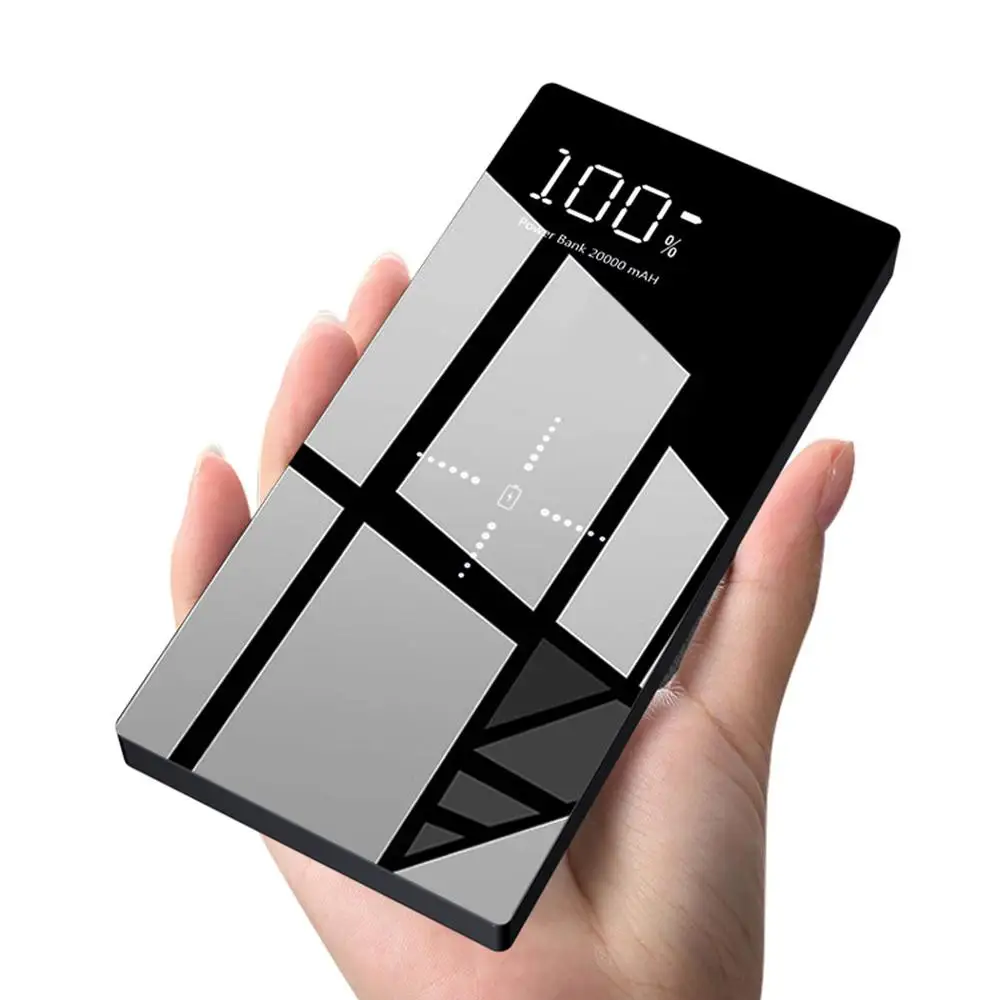
New Premium Wireless Charger 20000mah Universal Portable Power Bank 20000 Mah Qi Wireless Powerbank 
