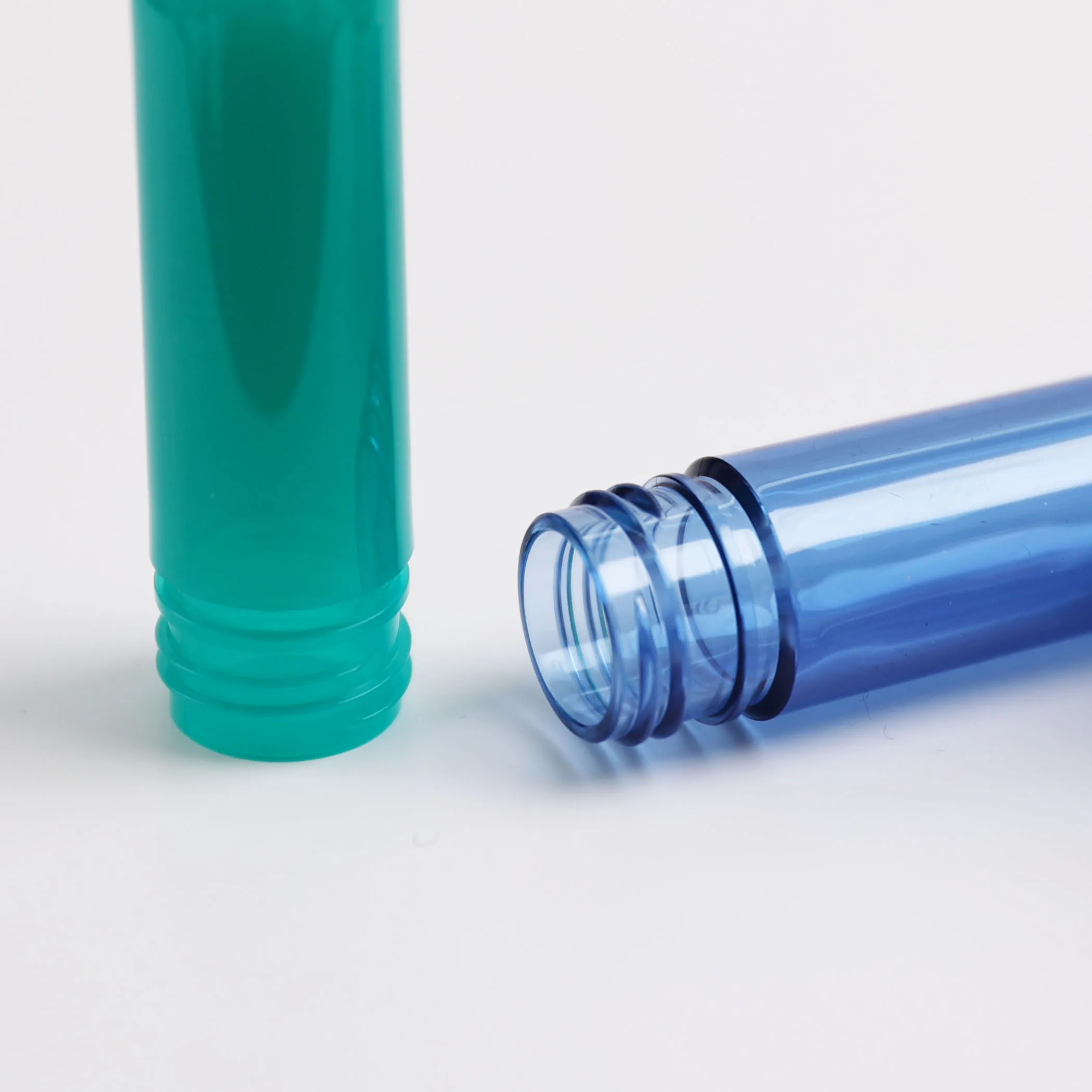 2023 Production PET Bottle Blank White Transparent Tube Embryo For Cosmetics Special Processing Custom