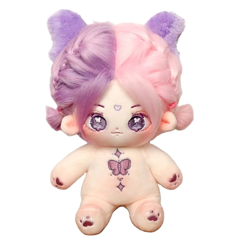 New Fashion Lovely Stand Up Custom Small Plush Dolls Custom Korean Star Doll Kpop Plush Idol Doll