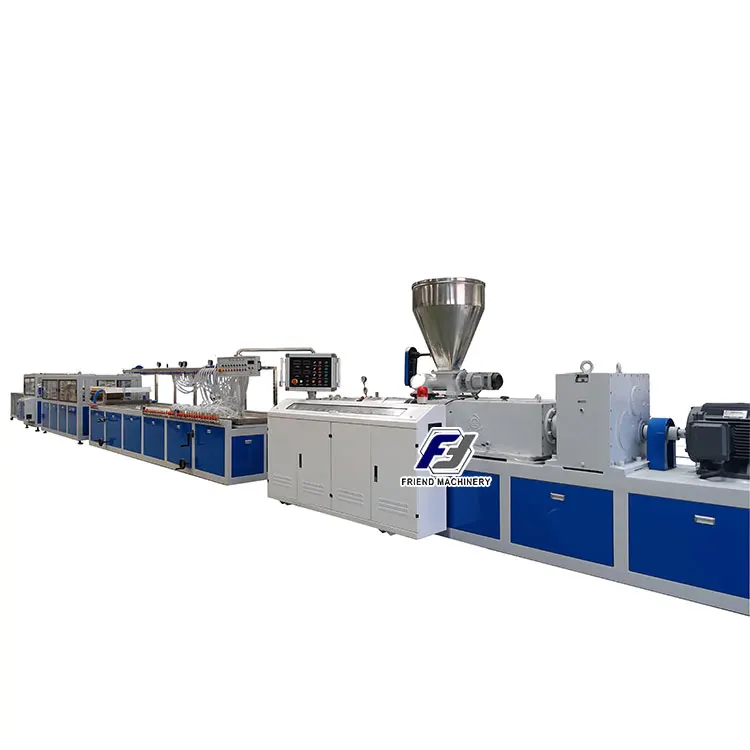 1000mm Automatic PVC WPC door board extruder making machine