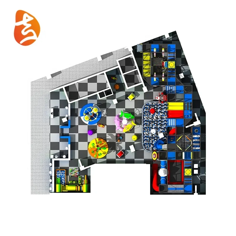 Professional Shopping Mall Soft Play Kids PVC Area Ball Pool Indoor Playground Toys Equipment Set