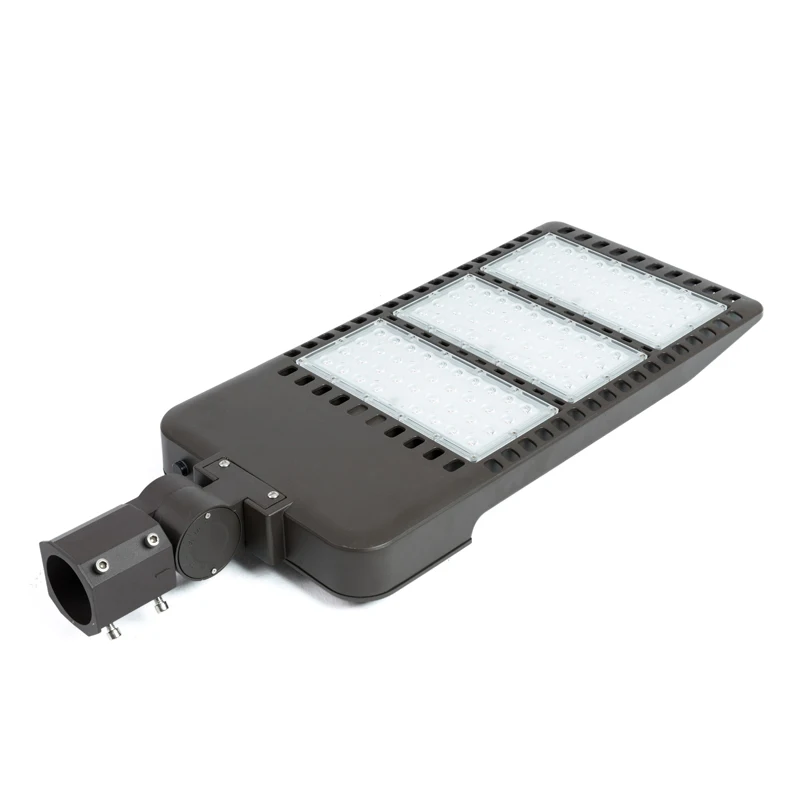 Parking lot with high lumen efficiency module street lamp 100w/200w/300w led shoebox light