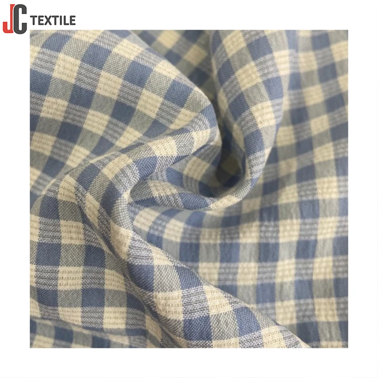Top Selling Wholesale Fabrics Suppliers Woven Crinkle Ripstop Polyester Fabric For Women Coat