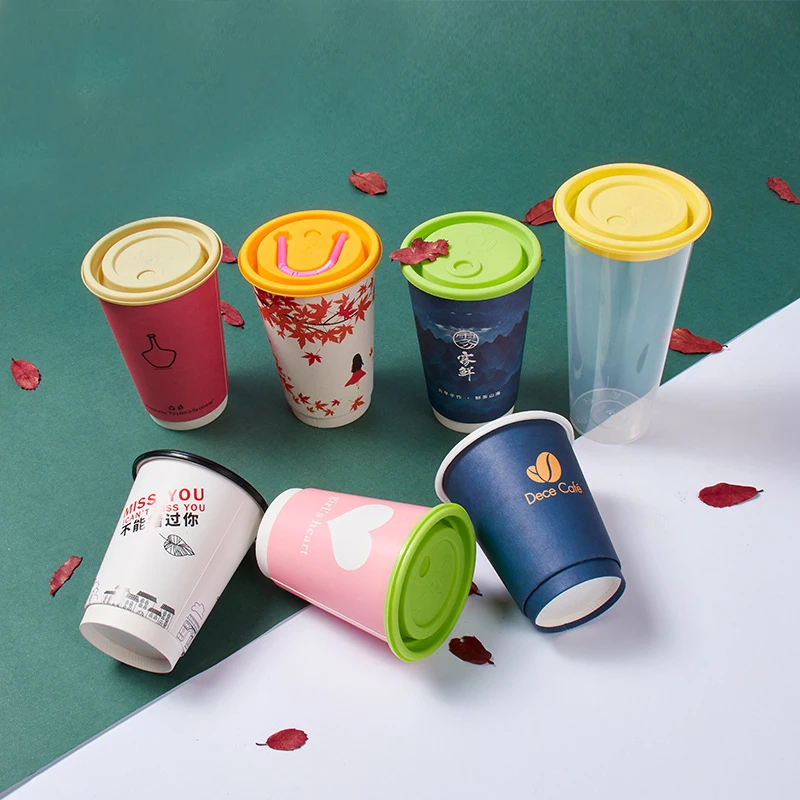 
Disposable double wall paper cup drinking cupinsulation anti-scalding cup cold drink | hot drink thickened coffee cup 