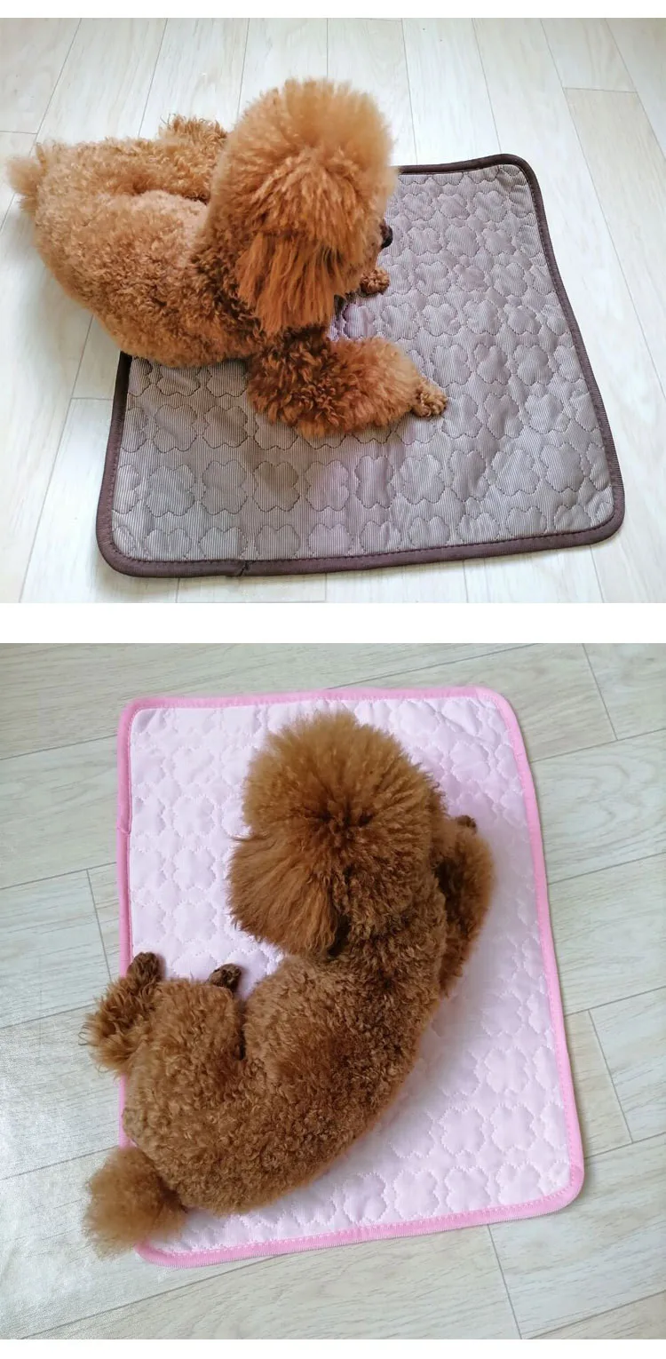 High Quality Pet Summer Cooling Mat Multifunctional Pet Sleeping Luxury Sofa Car Cushion Floor Pad Mat