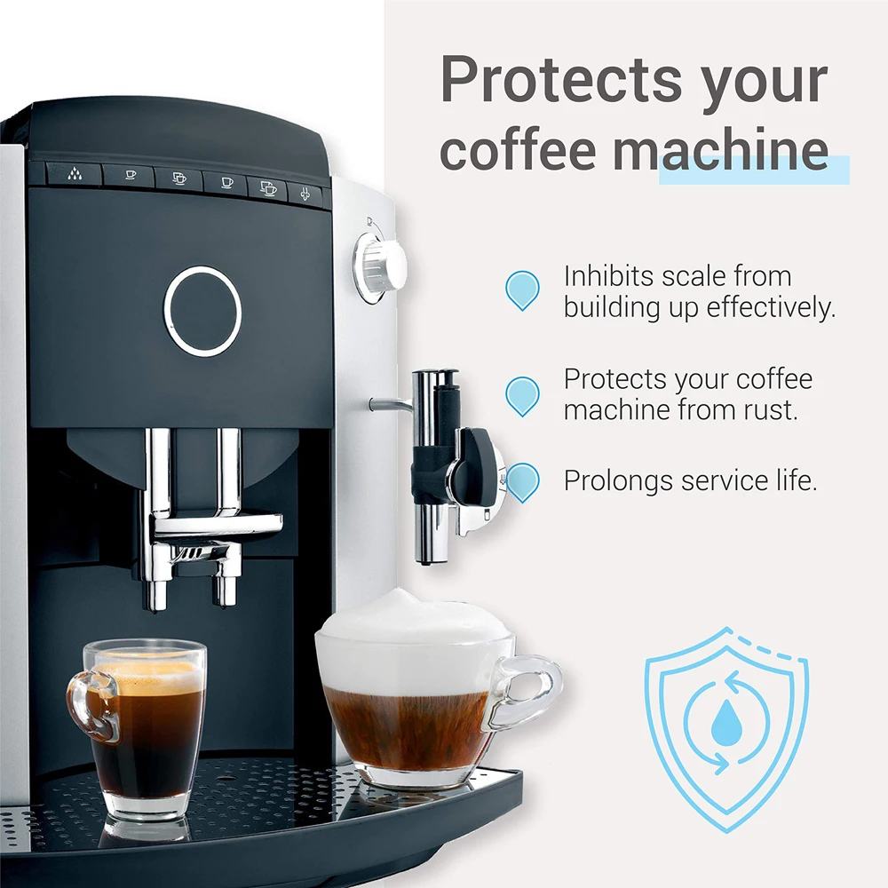 Makes coffee taste better unique structure Juar Capress o Clearyl Blue  71445 67879 ENA3ENA4 ENA5 J6 J95Auto-Coffee water filter