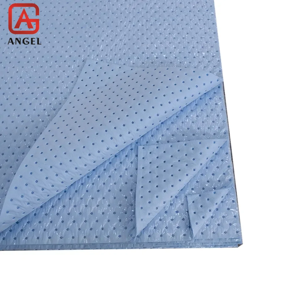 Angel Factory Anti-slip Spill Pad For Pharmaceutical PP Water Absorbing Sheets