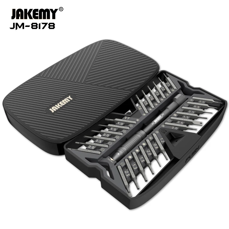 JM-8178 best computer torx screwdriver set kit mini magnetic precision screwdriver set for computer repair