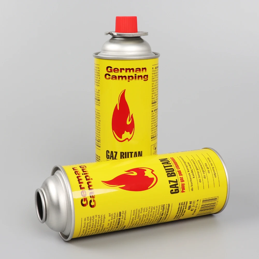 Aerosol Spray Can with Tested Quality Tin Can Products Butane Gas Can