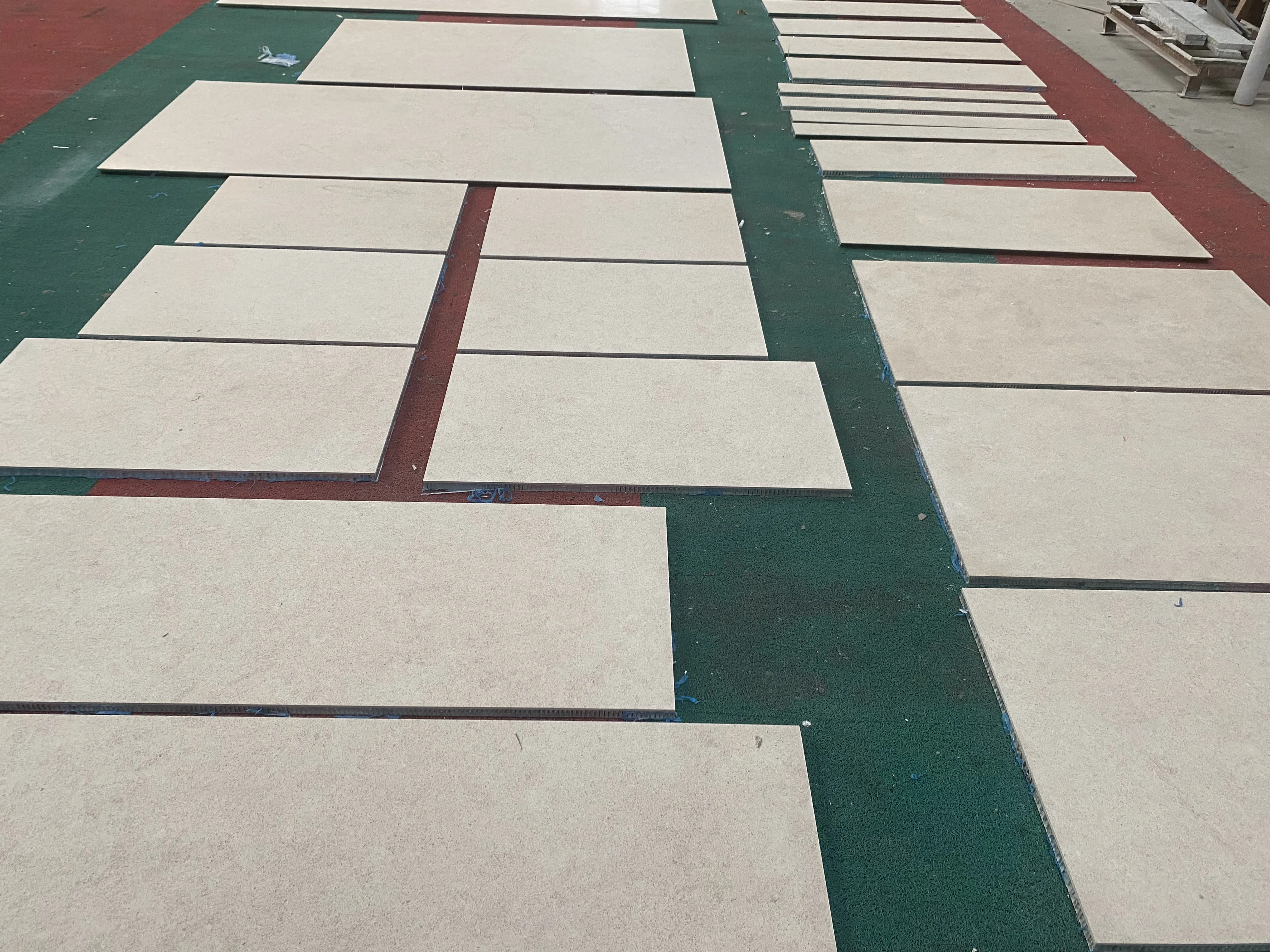 Portugal Beige Limestone Backed Aluminum Honeycomb Stone Panels for Interior Wall and floor