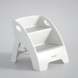 promotional top quality portable baby ladder with handrails kitchen helper step stool for kids stepping stool