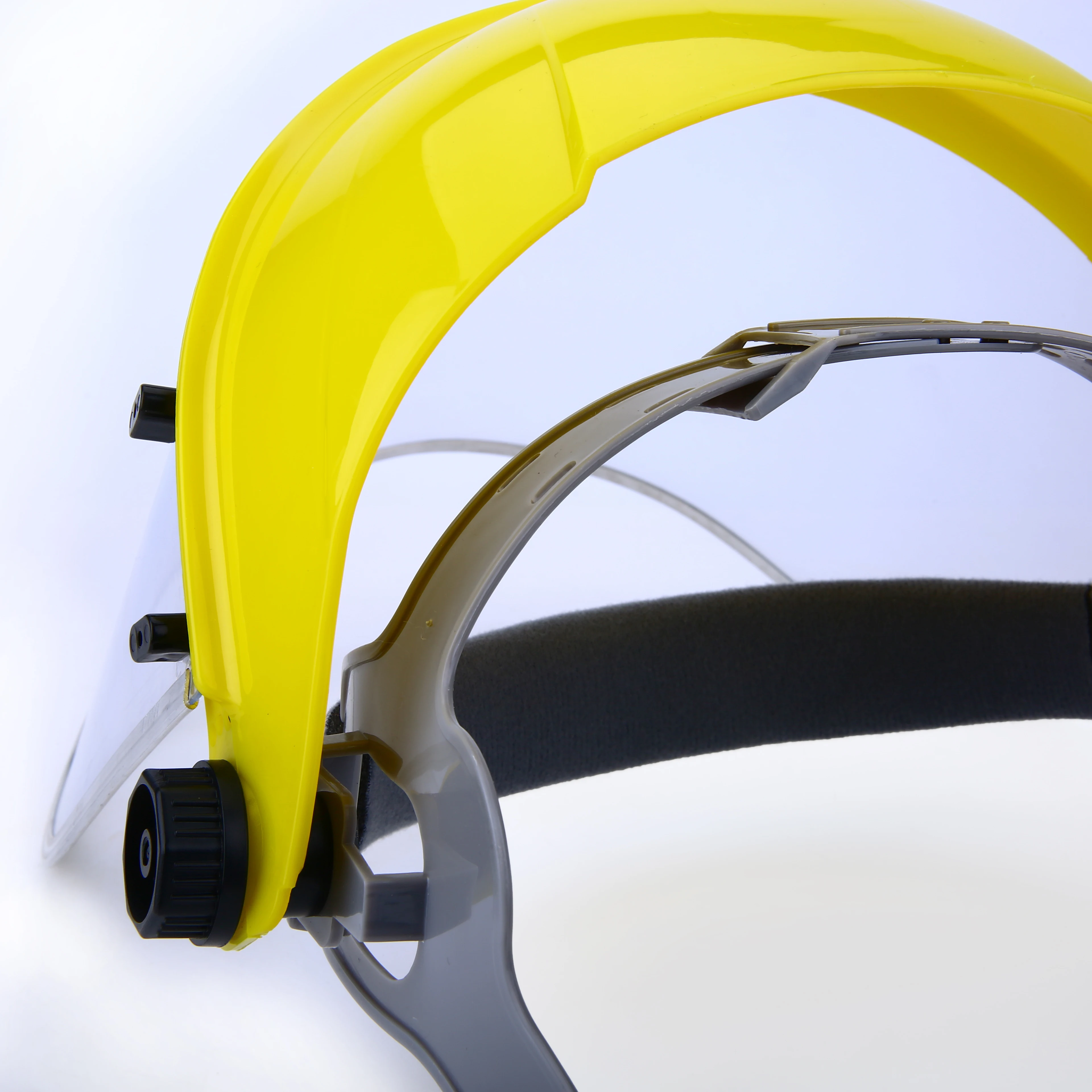 High Impact Resistant Clear Plastic Chemical Uv Protection Face Shield