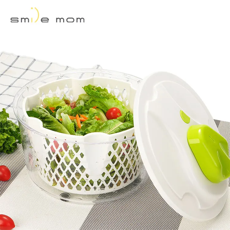 Hot Sale Household Home Kitchen Tool Multifunctional Large Capacity Manual Vegetable Salad Spinner