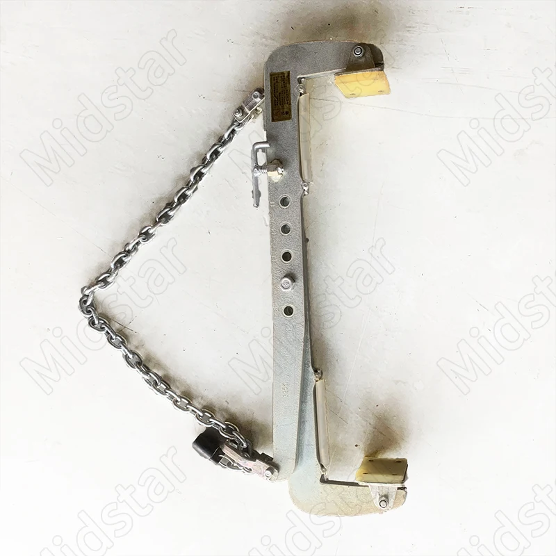 Midstar carrying clamp lifting heavy cargo steel rubber lifting fixture slab clamp for granite marble stone