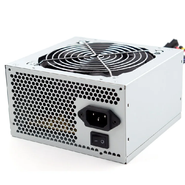Блок питания ATX 230 Вт, 12 см, бесшумный черный для настольного компьютера