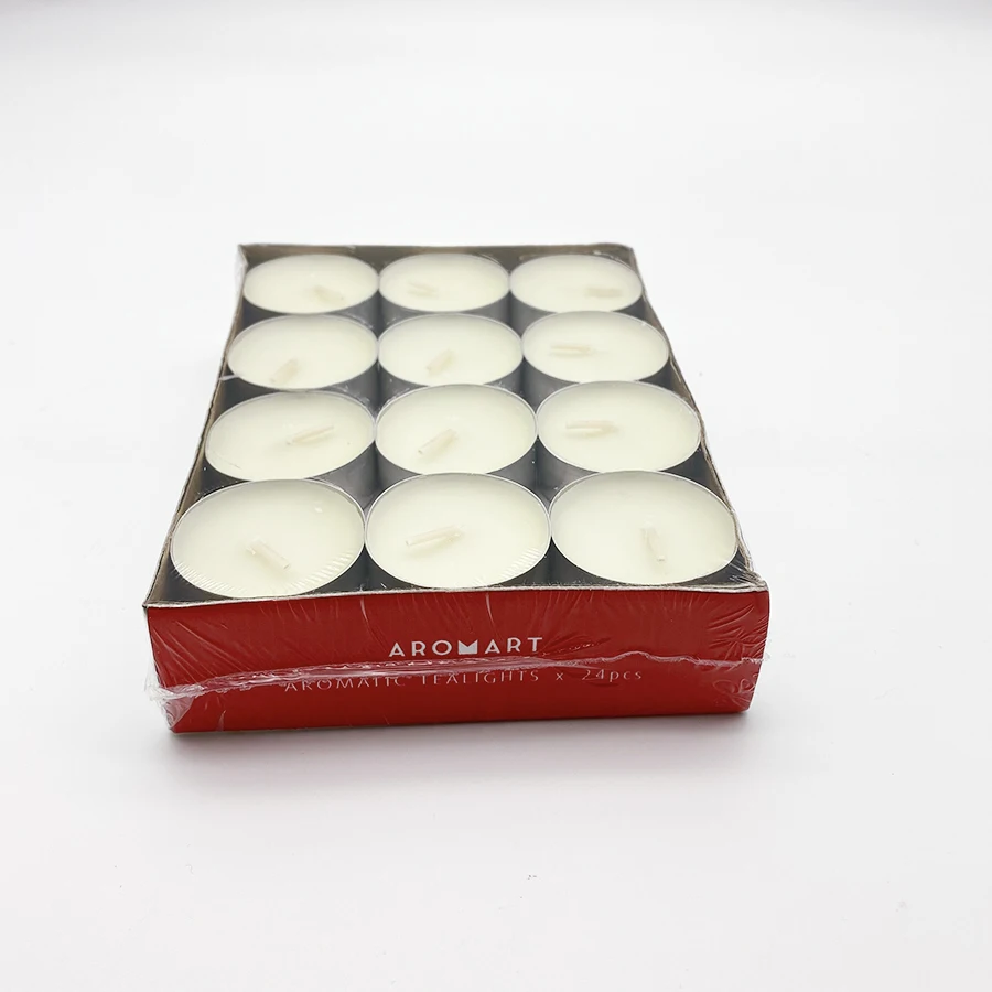 Manufacturers Handmade Wedding Romantic Candle Smokeless Green Round Tea Candle