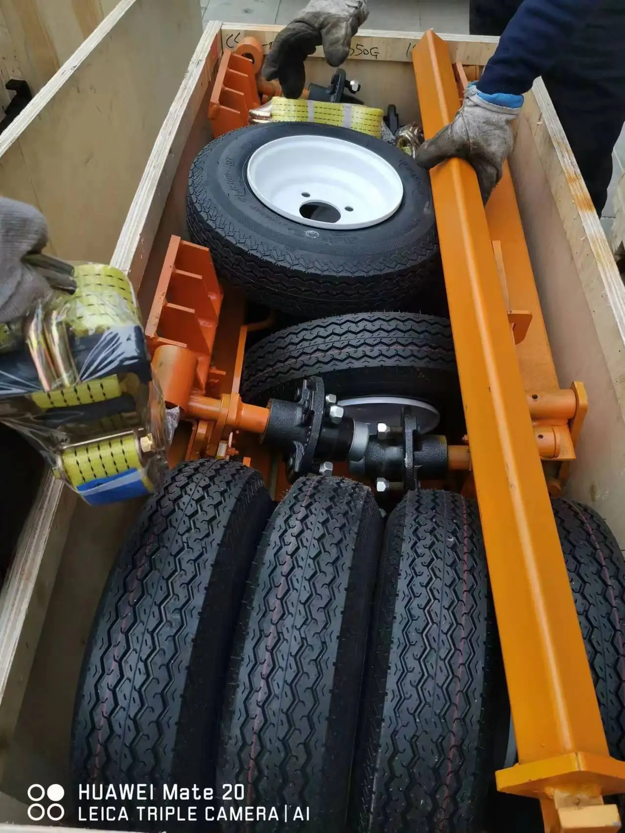 High Quality Universal 4 Large Wheels Car Towing Dollys Vehicle Towing Trailer Dolly