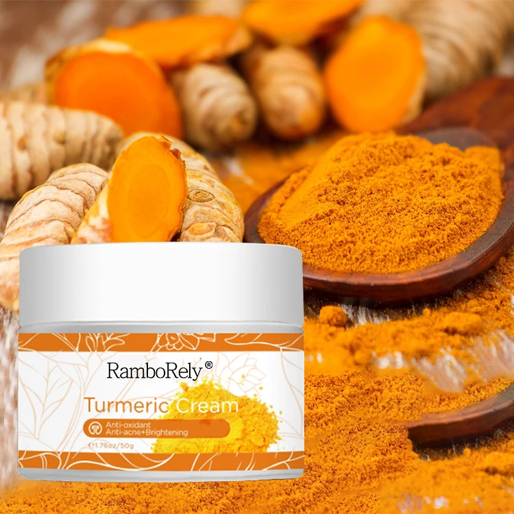 YANMEI Beauty Herbal Whitening Bleaching Face Cream Turmeric Aloe Vera Skin Lighting Glowing Whiting Cream