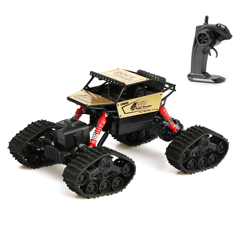 2.4GHz 4wd All Terrain 1:16 Cross-country Metal Crawler climbing car for kids