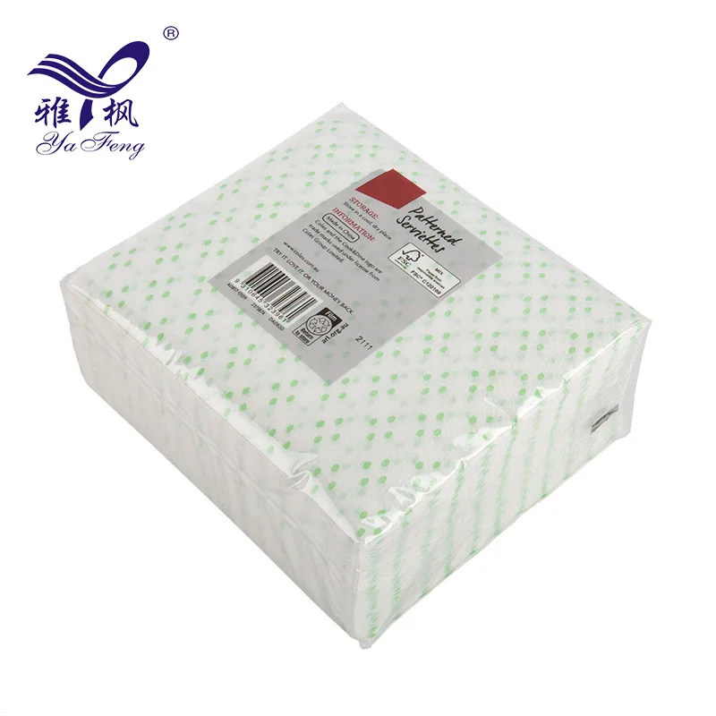 Оптовая продажа, разноцветные салфетки из целлюлозной целлюлозы, креативные складные салфетки 1/4