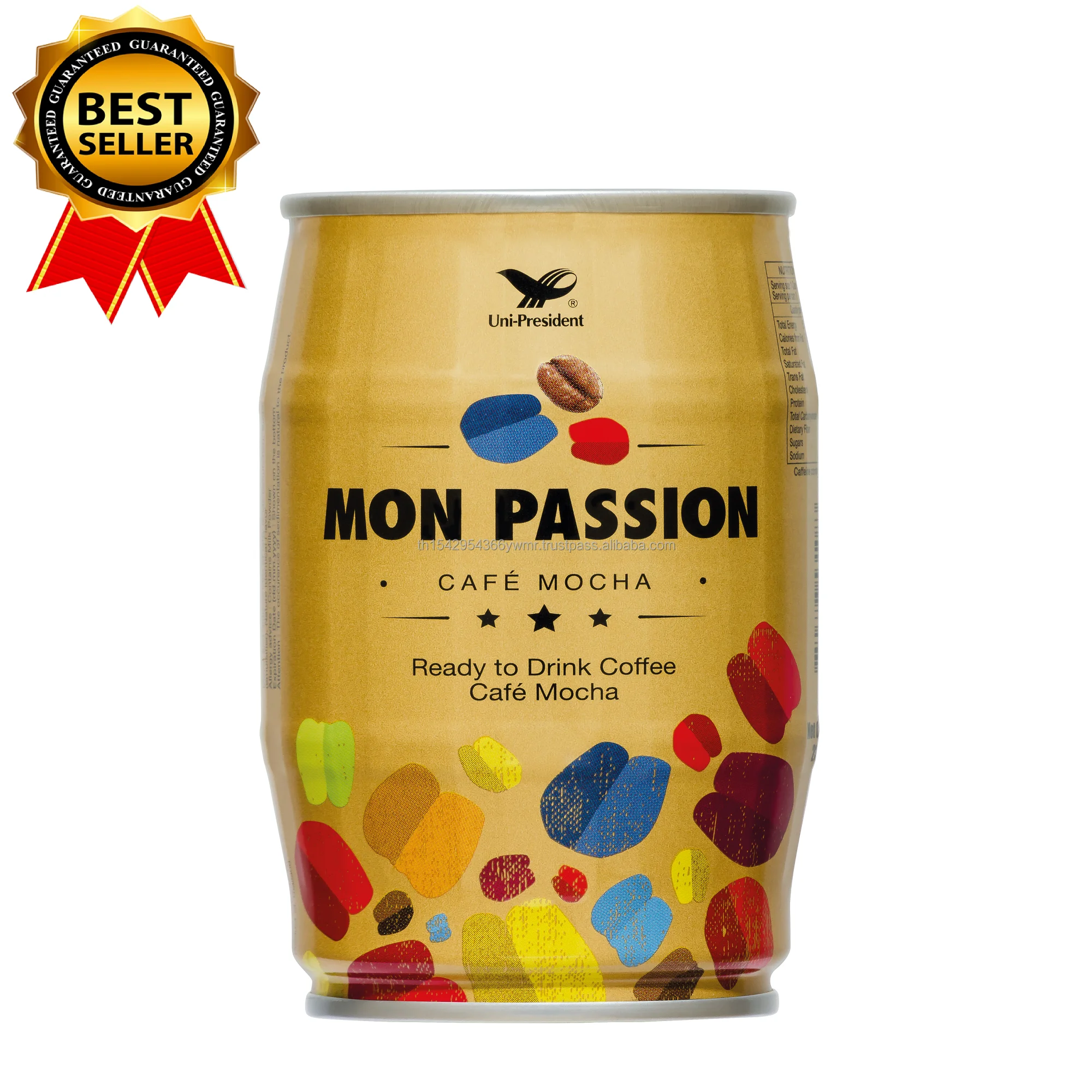 Mon Passion Cafe Mocha (235ml) Best Seller Ready to Drink Coffee Mocha Arabica 100% well-blended with Milk and Chocolate