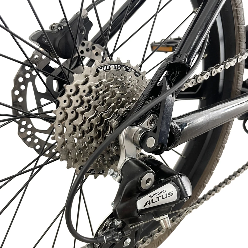 Hoya 2022 mini ebike 36V 250W shimano 7 speed adult commute mid drive motor electric bikes for sale