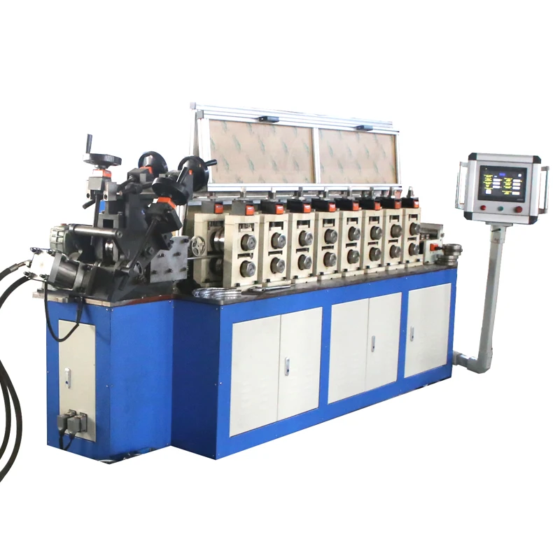 Beautifully Designed Metal Clips Clamp Forming Hoop Iron V Band Clamp Roll Making Forming Machine